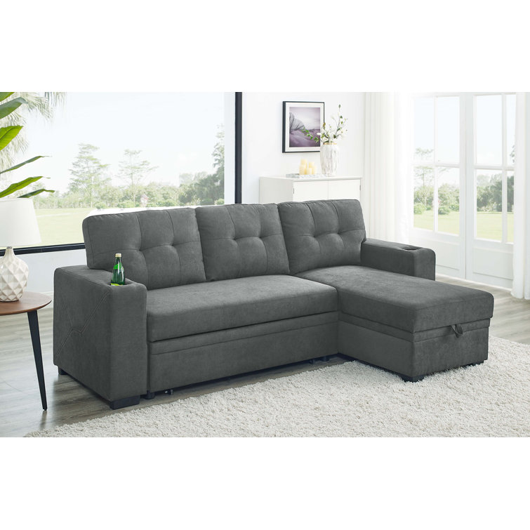 Wayfair grey outlet sectional couch